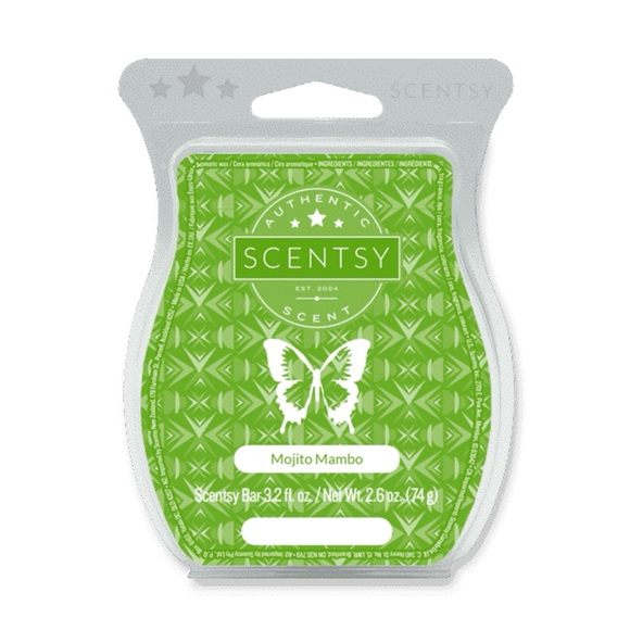 Scentsy Mojito Mambo Wax Bar - Picture 1 of 4